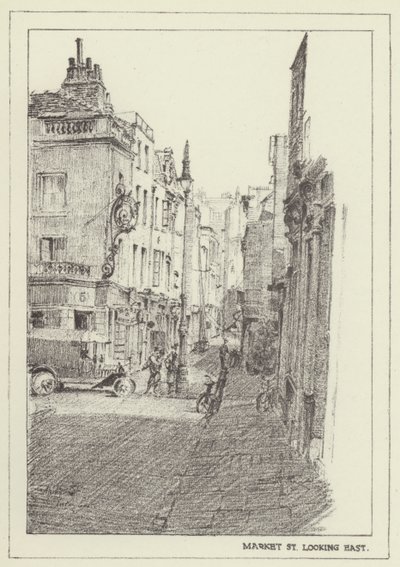 Market Street, katsoen itään tekijältä Alan Stapleton
