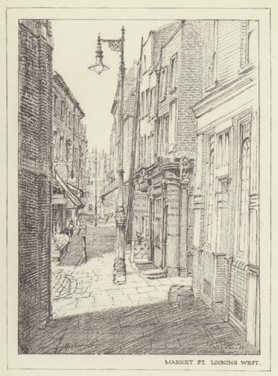 Market Street, katsoen länteen tekijältä Alan Stapleton