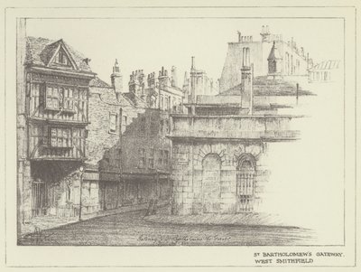 St Bartholomews Gateway, West Smithfield tekijältä Alan Stapleton