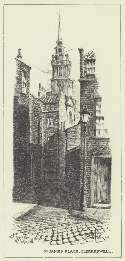 St James Place, Clerkenwell tekijältä Alan Stapleton