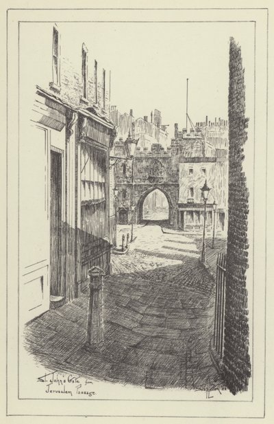 St Johns Gate Jerusalem Passagesta tekijältä Alan Stapleton