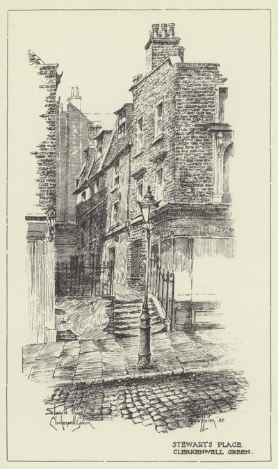 Stewarts Place, Clerkenwell Green tekijältä Alan Stapleton