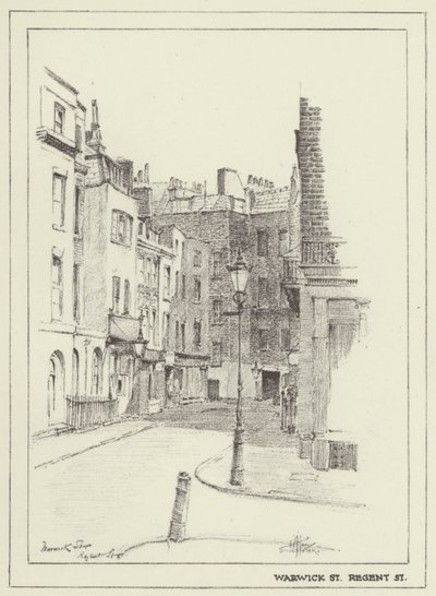 Warwick Street, Regent Street tekijältä Alan Stapleton