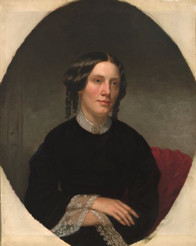 Harriet Elizabeth Beecher Stowe (1811- 1896) tekijältä Alanson Fisher