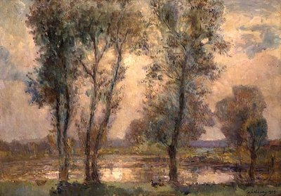Järven lähellä tekijältä Albert Charles Lebourg