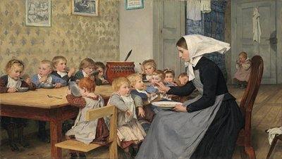Creche tekijältä Albert Anker