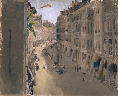 Justice Alley Bernissä, noin 1880-1890 tekijältä Albert Anker