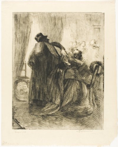 Suru, levy viisi alkaen Woman tekijältä Albert Besnard