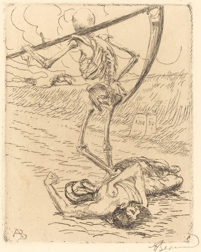 Välinpitämätön (välinpitämätön) tekijältä Albert Besnard