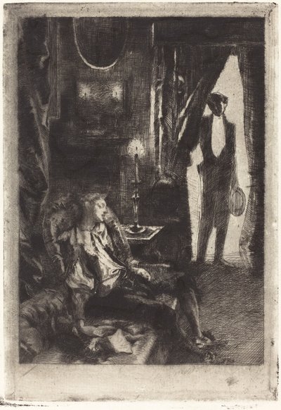 Iza nukkuu tekijältä Albert Besnard