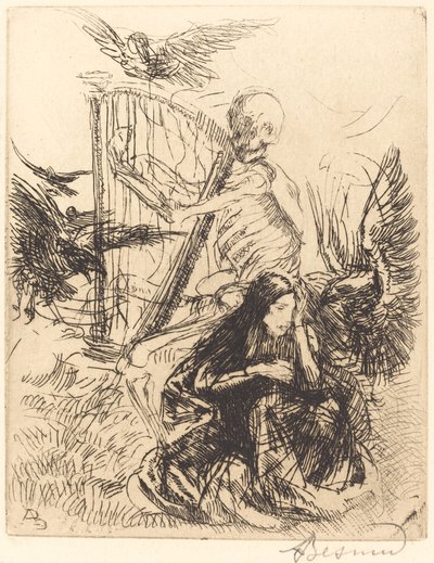 Muusikko tekijältä Albert Besnard