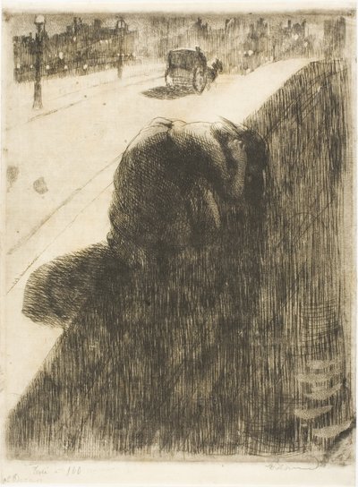 Itsemurha, levy yksitoista alkaen Woman tekijältä Albert Besnard