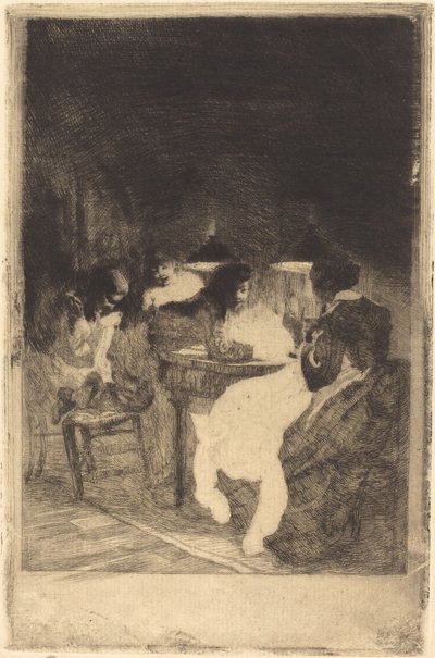 Pierre Clémenceaun lapsuus tekijältä Albert Besnard