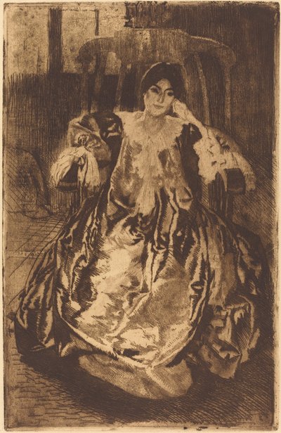 Silkkipuku tekijältä Albert Besnard