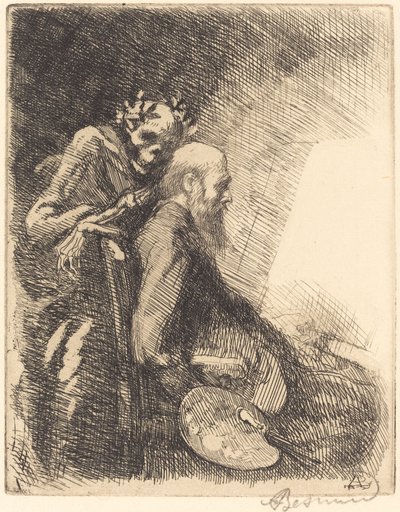 Liian vaativa (Exigeante) tekijältä Albert Besnard