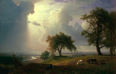 Kalifornian kevät  tekijältä Albert Bierstadt