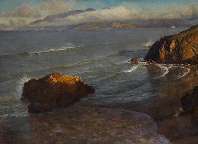 Golden Gaten sisäänkäynti tekijältä Albert Bierstadt