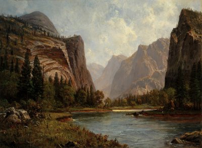 Yosemiten portit tekijältä Albert Bierstadt
