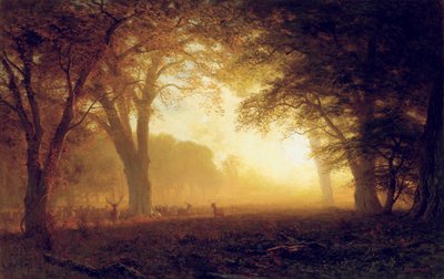 Kalifornian kultainen valo tekijältä Albert Bierstadt