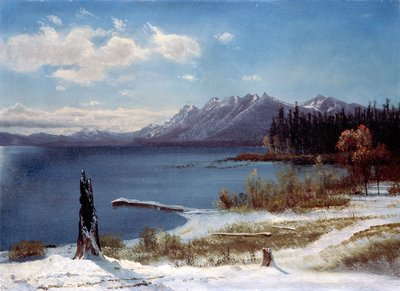 Tahoe-järvi tekijältä Albert Bierstadt