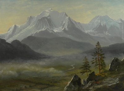Mont Blanc tekijältä Albert Bierstadt