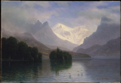 Vuoristomaisema tekijältä Albert Bierstadt