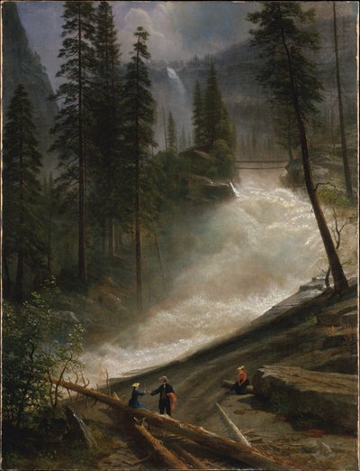 Nevada Falls, Yosemite tekijältä Albert Bierstadt
