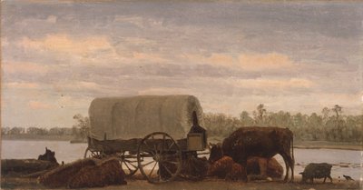 Keskipäivä lautasella tekijältä Albert Bierstadt
