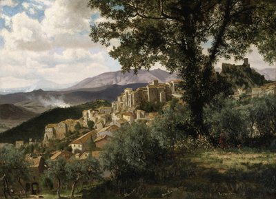 Olevano tekijältä Albert Bierstadt