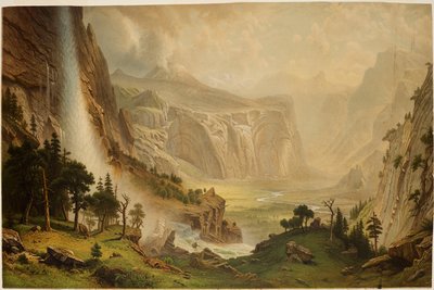 Yosemiten kupolit tekijältä Albert Bierstadt