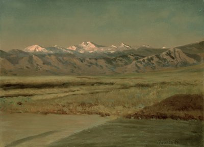 Grand Tetons, Wyoming tekijältä Albert Bierstadt