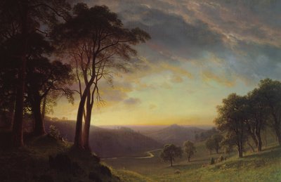 Sacramento-joen laakso tekijältä Albert Bierstadt