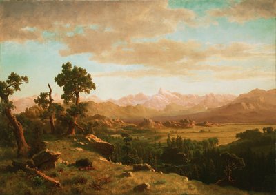 Wind River Country tekijältä Albert Bierstadt