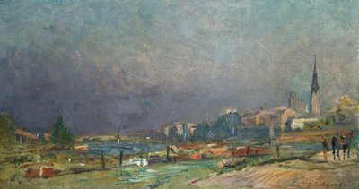 Joen rannalla tekijältä Albert Charles Lebourg