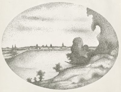 Jokimaisema tekijältä Albert Dubois Pillet