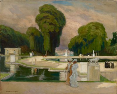 St. Cloud Parkista, Pariisista tekijältä Albert Edelfelt