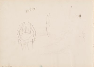 Helmaa nostava nainen, kasvot, käsivarsi tekijältä Albert Edelfelt