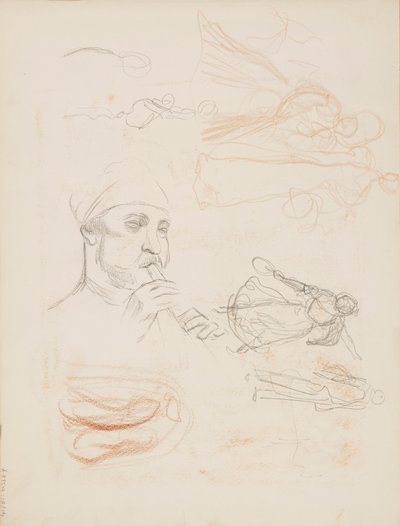 Henkilöluonnoksia tekijältä Albert Edelfelt