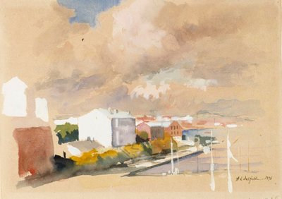 Maisema tekijältä Albert Edelfelt