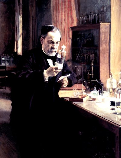 "Louis Pasteur", 1885 tekijältä Albert Gustaf Aristides Edelfelt