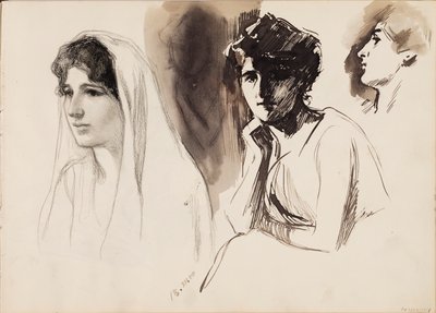 Naishahmoja tekijältä Albert Edelfelt