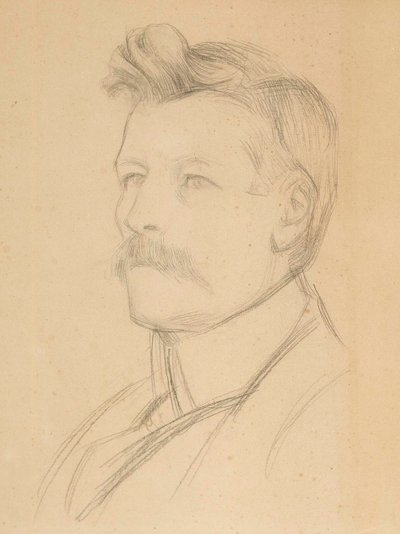 Emil Wikströmin muotokuva, johtaja tekijältä Albert Edelfelt