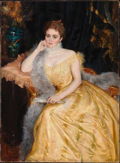 Rouva Alice von Haartmanin muotokuva tekijältä Albert Edelfelt