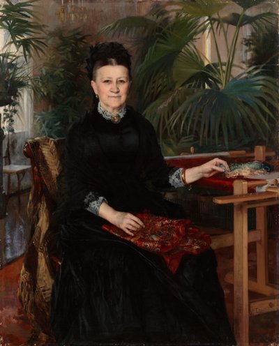 Rouva Anna Sinebrychoffin muotokuva tekijältä Albert Edelfelt
