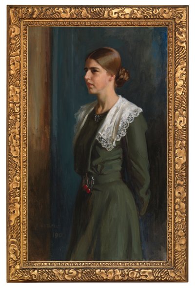 Muotokuva Michaela Pooleysta (o.s. Krohn). tekijältä Albert Edelfelt
