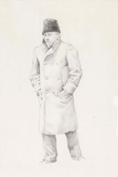 Miehen muotokuva tekijältä Albert Edelfelt