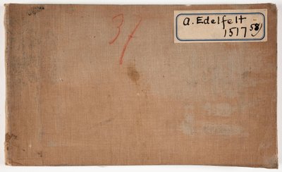 Skizzenbuch tekijältä Albert Edelfelt