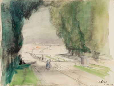 St Cloud tekijältä Albert Edelfelt