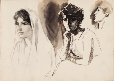 Naishahmoja tekijältä Albert Edelfelt