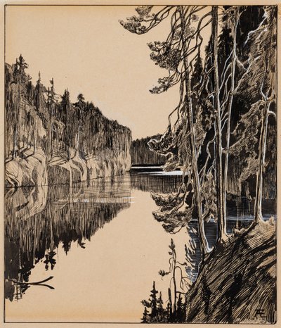 Nimetön tekijältä Albert Edelfelt